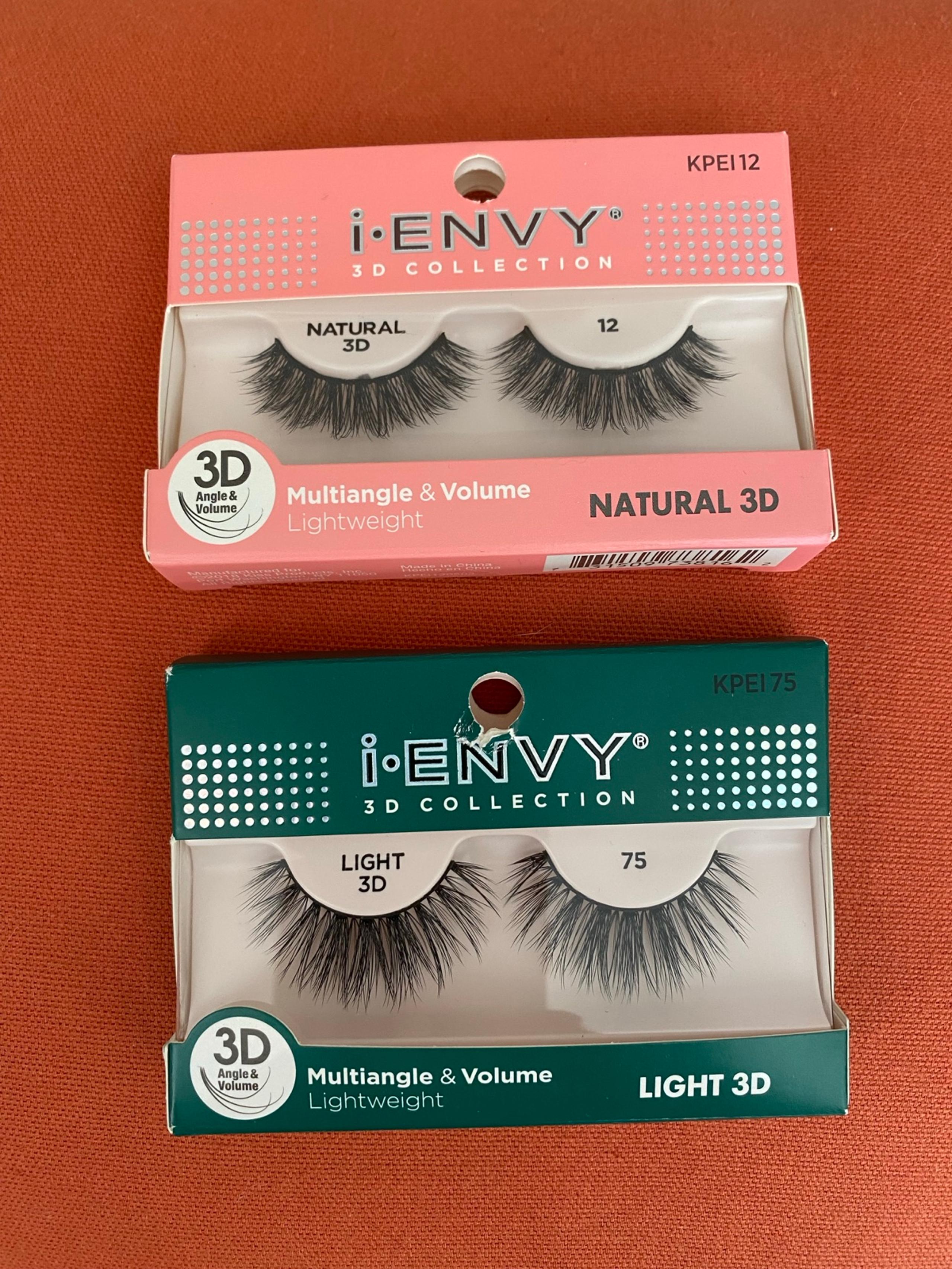 I-Envy 3D collection eyelash set of two. New!