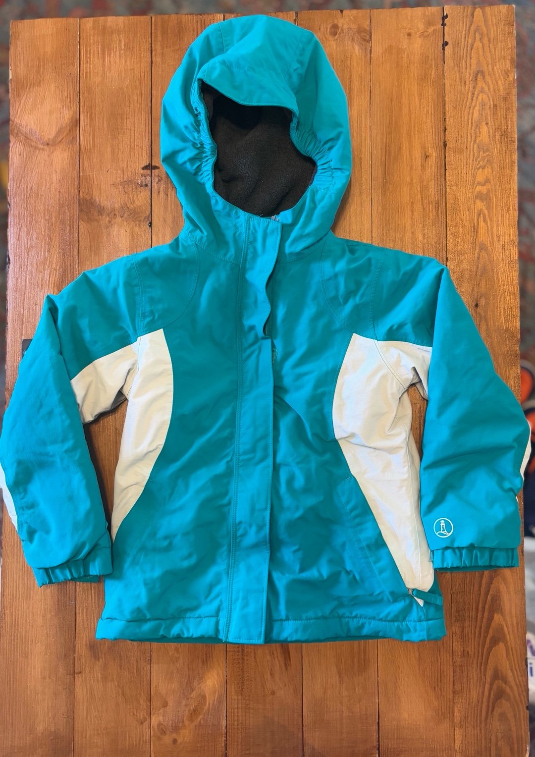 Lands End Squall Waterproof Insulated Parka Youth 5/6 EXCELLENT condition