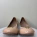 Tory Burch Womens Brown Patent and Leather Jolie Scrunch Ballet Flats Size 8.5