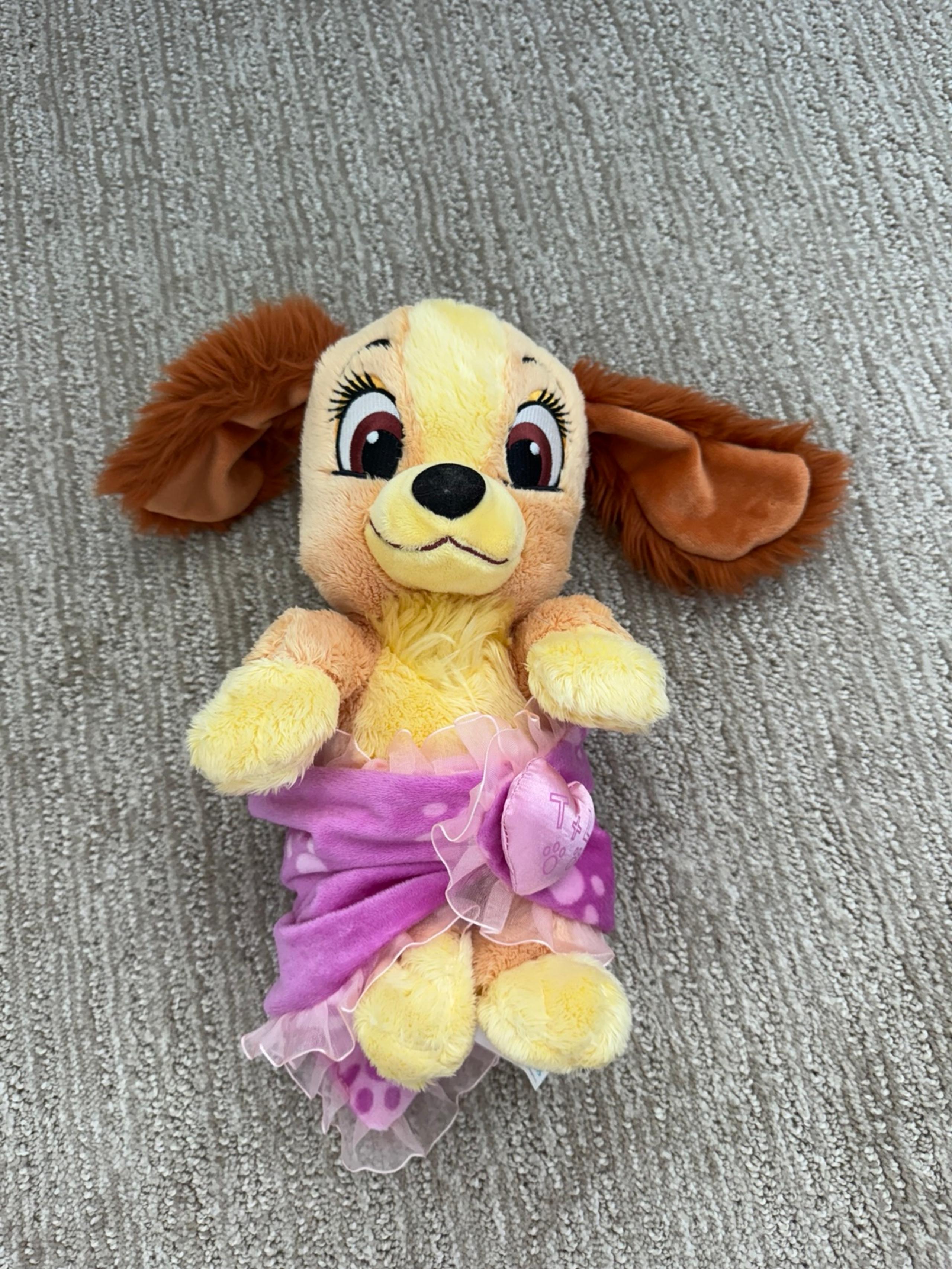 Disney Parks Disney Babies Stuffed Animal Lady Plush Blanket Lady and the Tramp