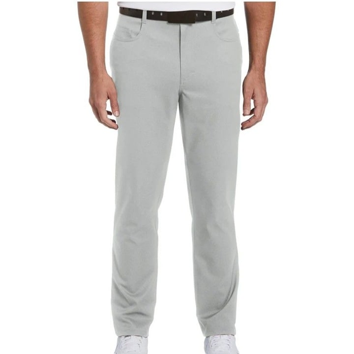 Callaway Sonora 5 Pocket Stretch Size W38/L32 Golf Pant 98 Light Gray NWOT