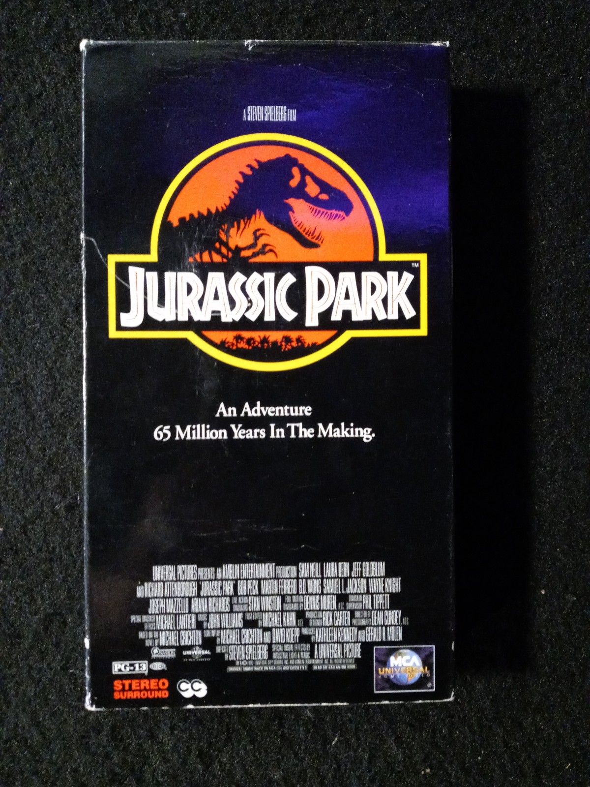Jurassic Park VHS