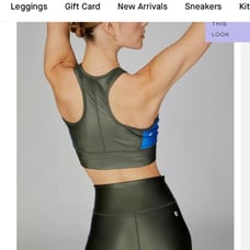 Bandier All Access legging and crop set - M