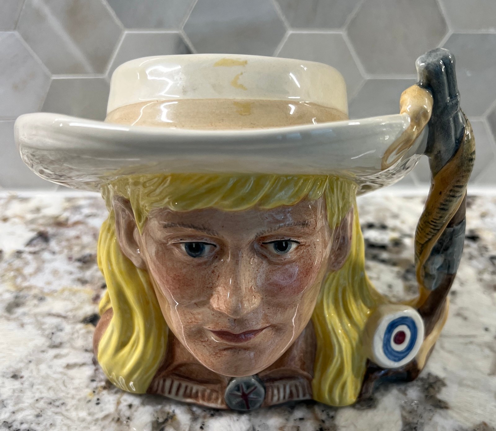 Royal Doulton Annie Oakley Wild Wild West Collectible Coffee Mug