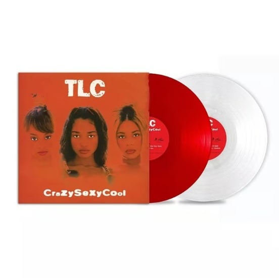 TLC CrazySexyCool 2-LP ~ Exclusive Colored Vinyl (1 Red, 1 White) ~ New/Sealed!