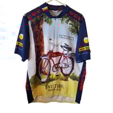 Pearl Izumi Mens Fat Tire New Belgium Brewing Full Zip Cycling Jersey Size XL