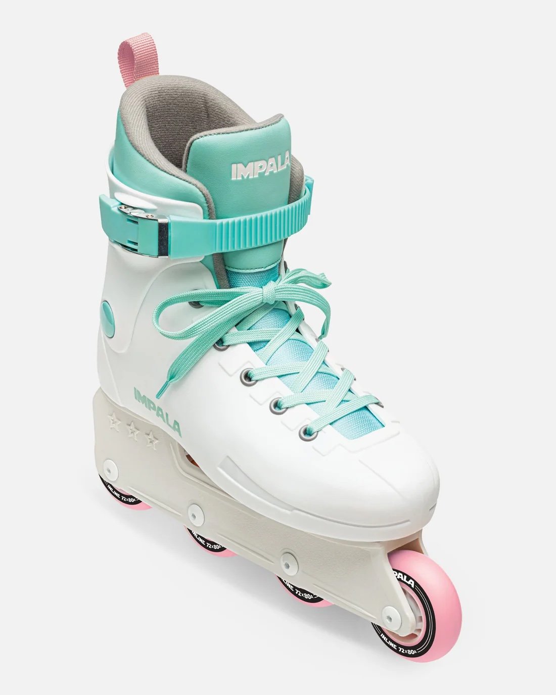 Impala Lightspeed Inline Skate White Size 8 Gently Used