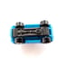 Vintage Micro Machines Mini Cooper Light Baby Blue/White Roof