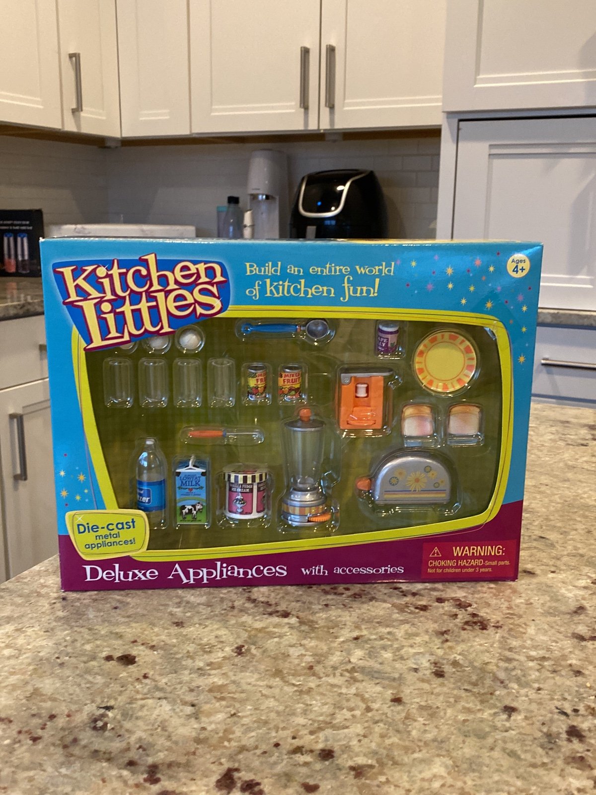 Kitchen Littles Deluxe Appliances with accessories