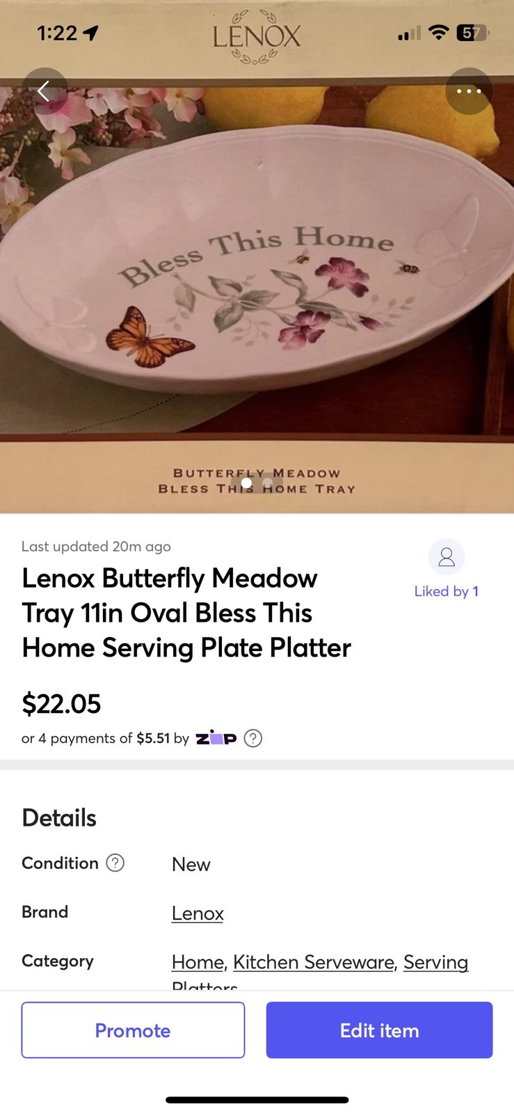 Lenox trays