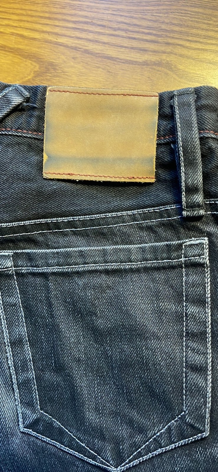 A selvedgde denim jean high quality actual size 29x31
