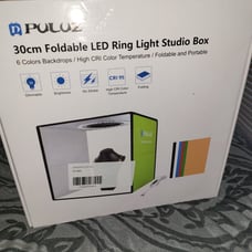 PULUZ 30CM FOLDABLE LED RING LIGHT STUDIO BOX NEW! NEW!