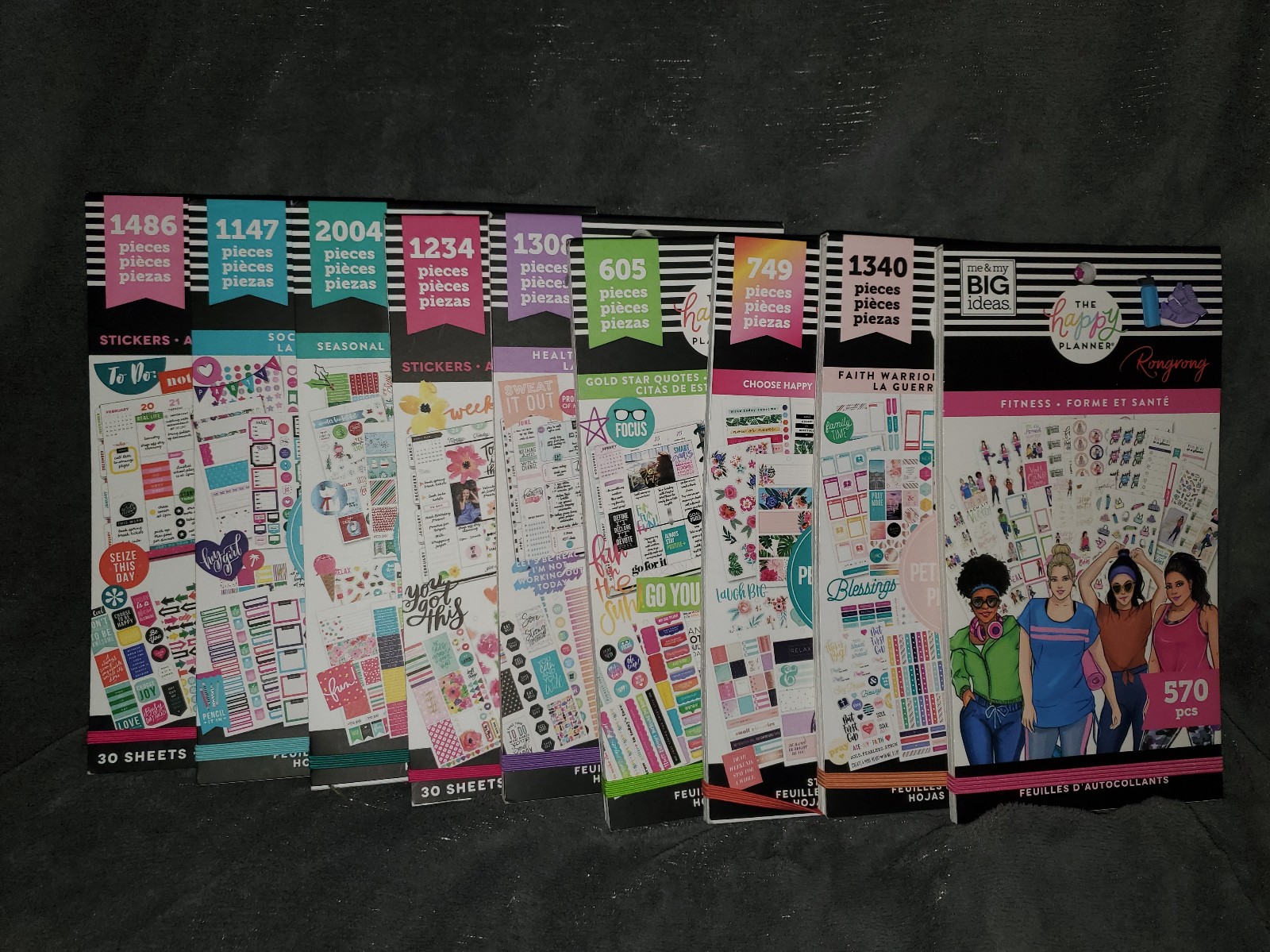 Happy Planner Sticker books (9)