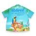 Hardaddy Men's Button Up Hawaiian Shirt With Parrot Print Size 3XL Short Sleeve