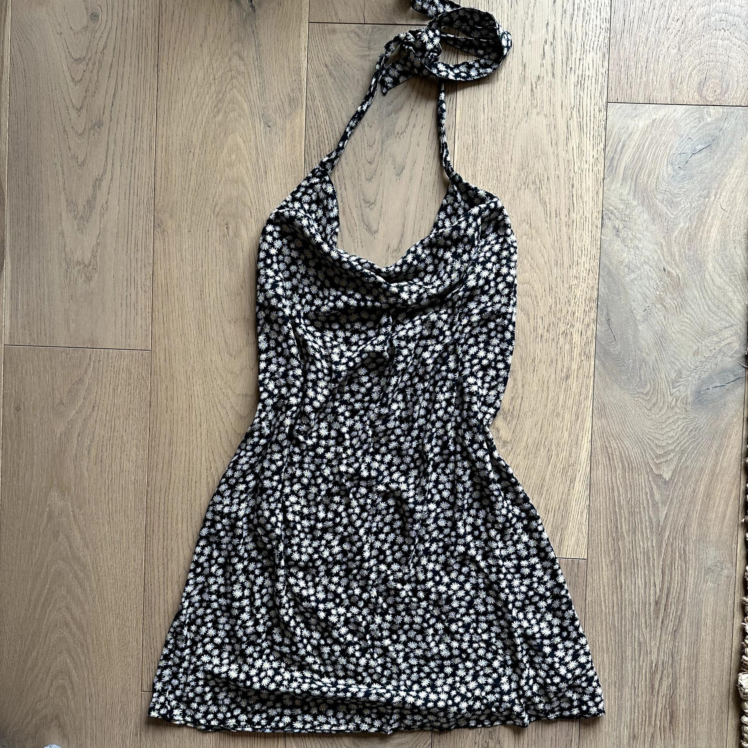 American Eagle Daisy Print Mini Dress NWT Size M Y2K Cottagecore Floral
