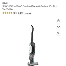 bissell crosswave