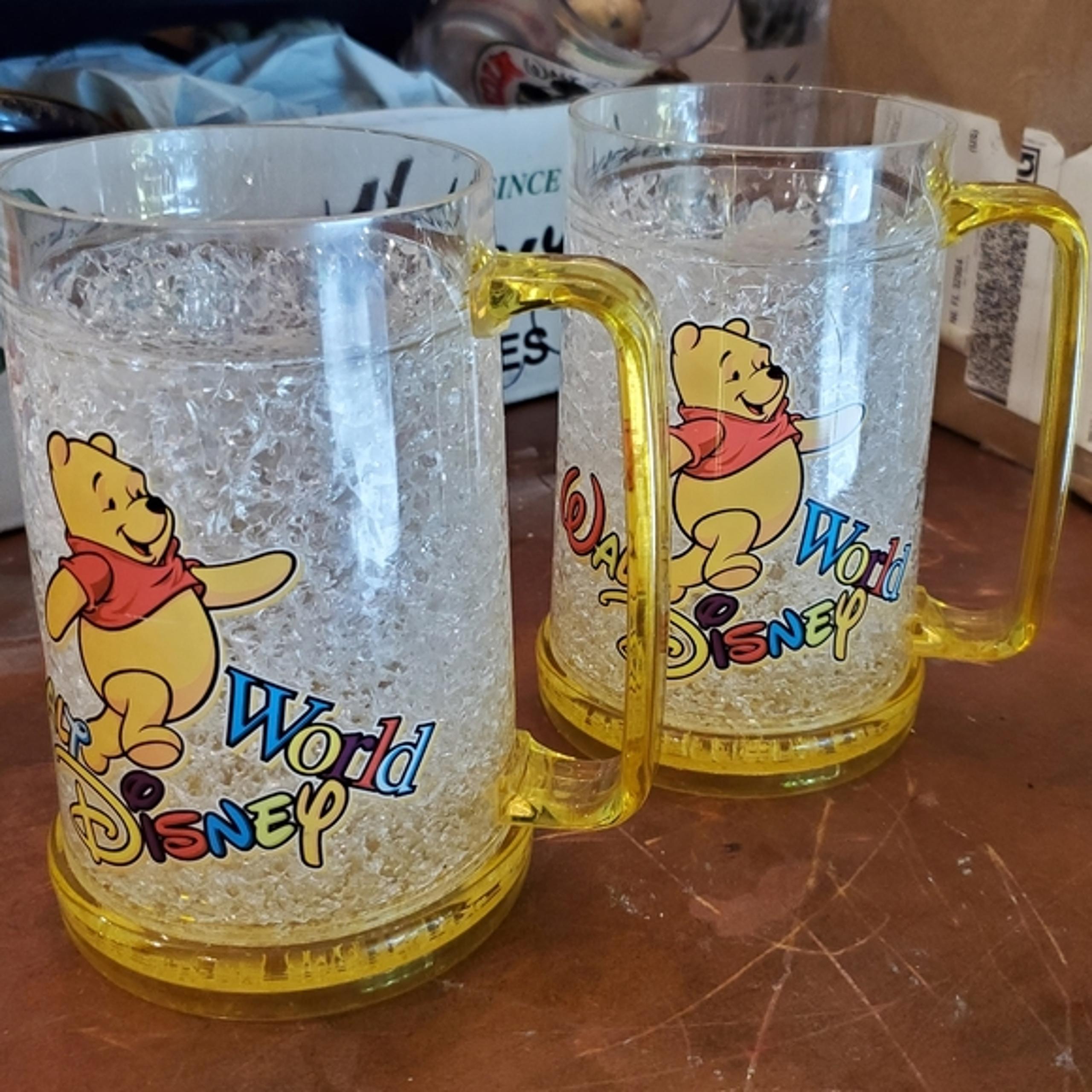 Disney Winnie the Pooh Icy Mugs Rare