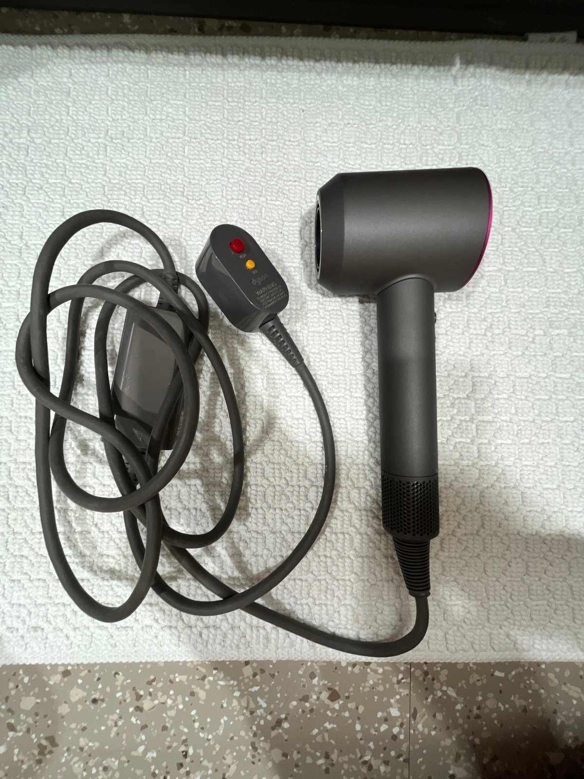 Dyson Supersonic Hair Dryer with Pink Case
