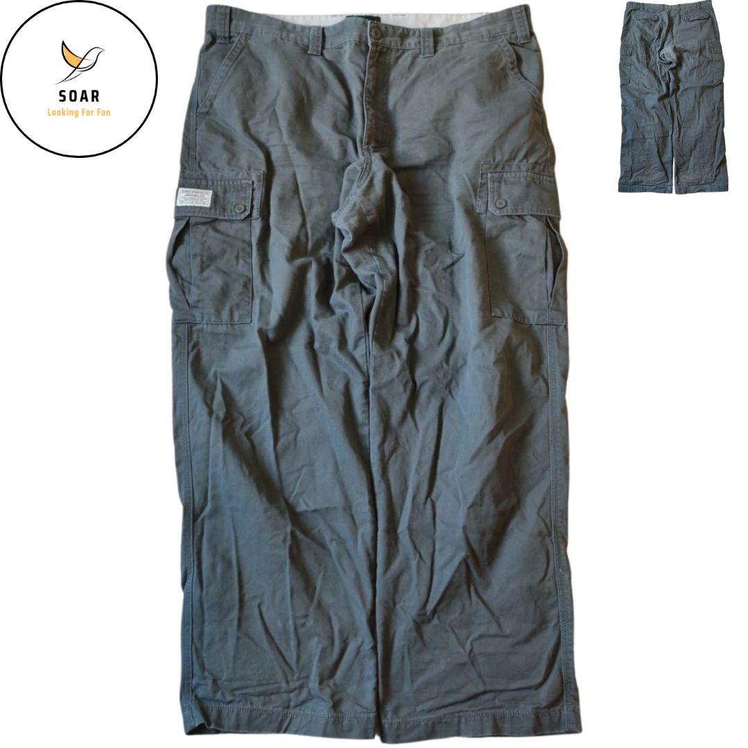 archive　Eddie Bauer　40×32　cargo　wide　y2k archive Eddie Bauer 40x32 cargo wide y2k
