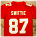 Taylor Swift Chiefs jersey merch Travis Kelce Super Bowl
