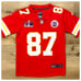 Taylor Swift Chiefs jersey merch Travis Kelce Super Bowl