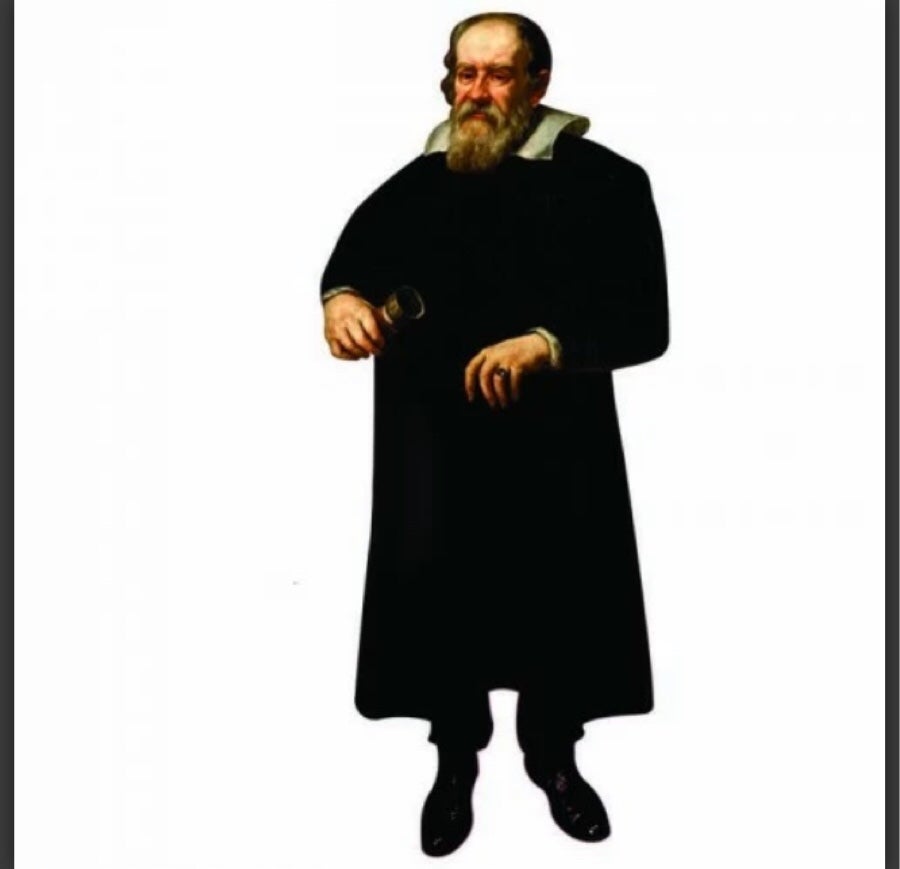 GALILEO LIFE SIZE CARDBOARD CUTOUT FREE SHIPPING!