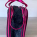 JUICY COUTURE Bag Cosmetic Travel Train Case - Pink & Black