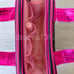 JUICY COUTURE Bag Cosmetic Travel Train Case - Pink & Black