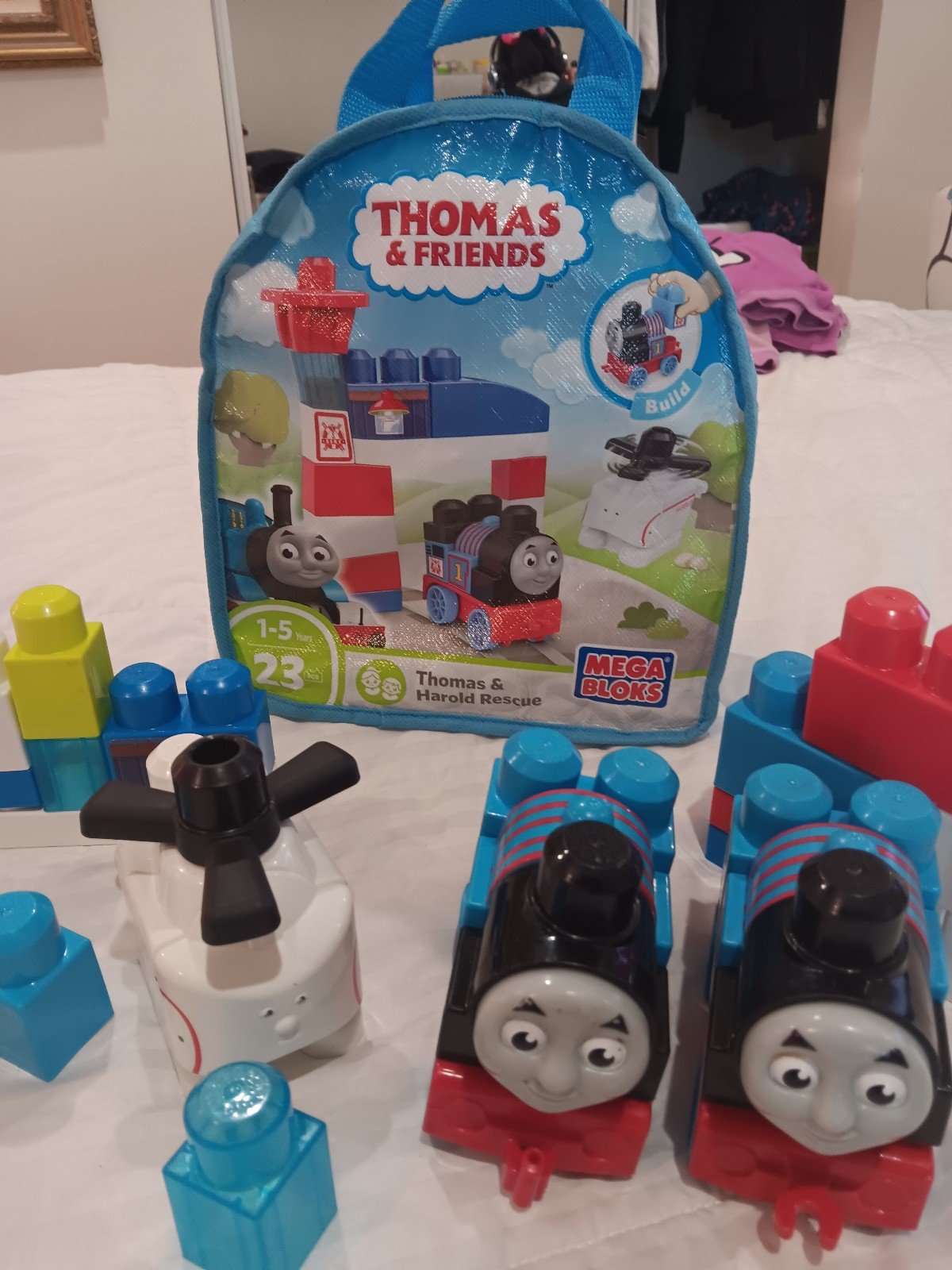 Thomas and Harold Rescue Mega bloks