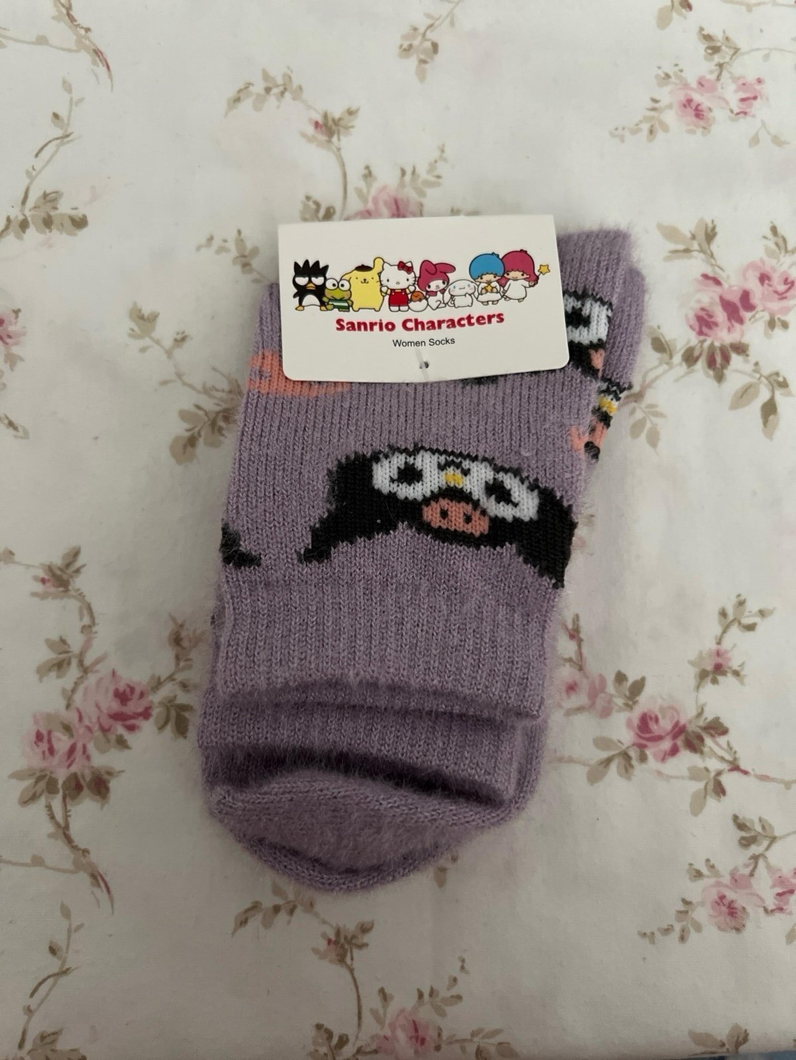Kuromi Fluffy Socks