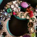 Gorgeous Collectible Bling Wall Decore, Vintage Rhinestone Gems on LOVE Signage