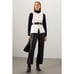 VEDA Black Leather Pants
