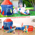 3 in 1 Indoor Tunnel for Toddlers with Ball Pit, Baby Collapsible Crawl Tunnel