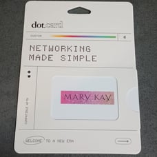 Mary Kay Custom made Dot card