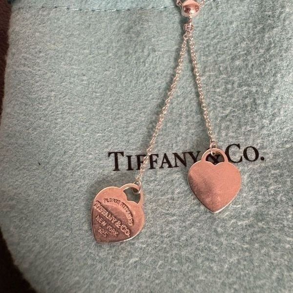Tiffany & Co. Silver mini hearts Necklace