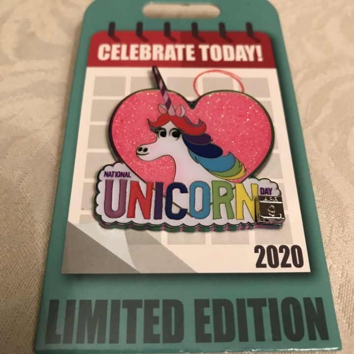 Disney Rainbow National Unicorn Pin 2020