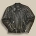 MAJE Women’s Black Lambskin Leather Biker Jacket Sz 38 Versatile Soft