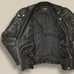 MAJE Women’s Black Lambskin Leather Biker Jacket Sz 38 Versatile Soft