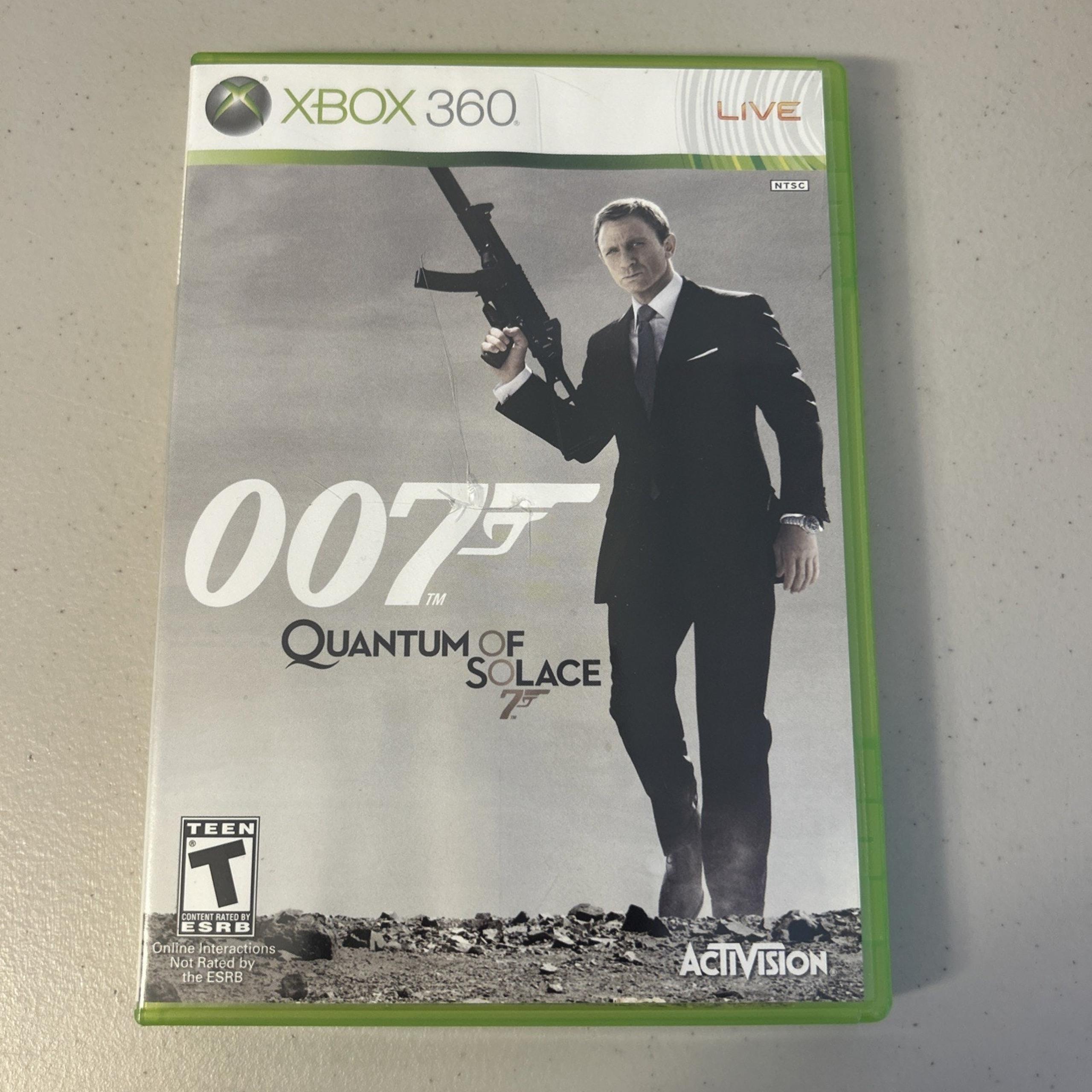 James Bond 007: Quantum of Solace (Microsoft Xbox 360, 2008)