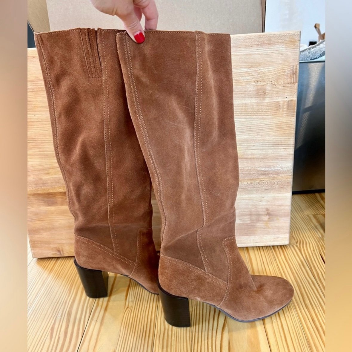 Beautiful suede boots