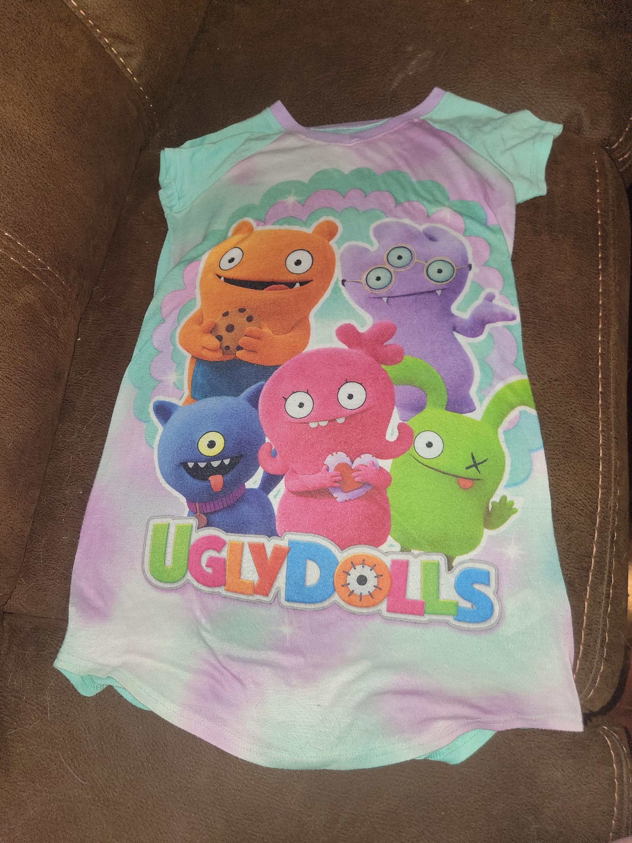 Ugly dolls sleep wear nightgown size 8