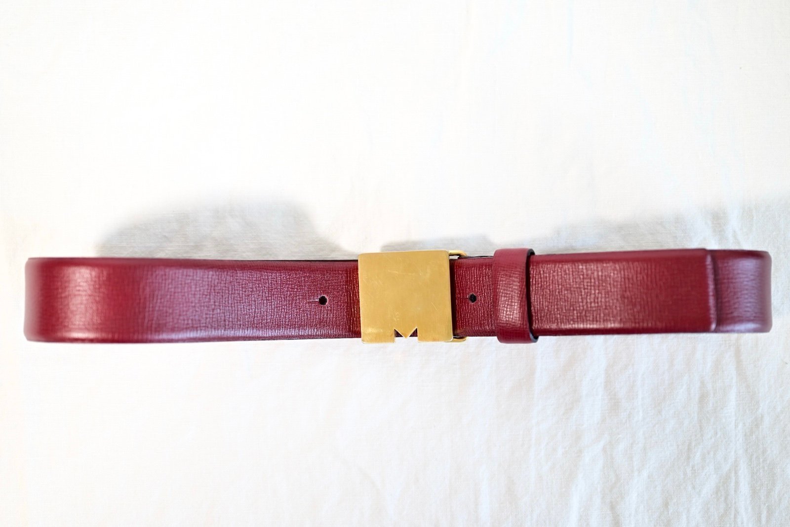MaxMara belt burgundy colour