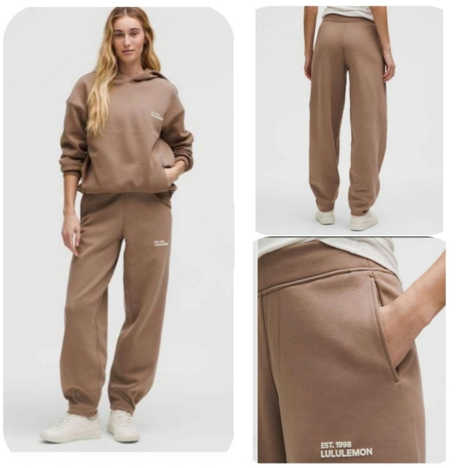 Lululemon Heavyweight Fleece Sweatpant | Taupetastic | L