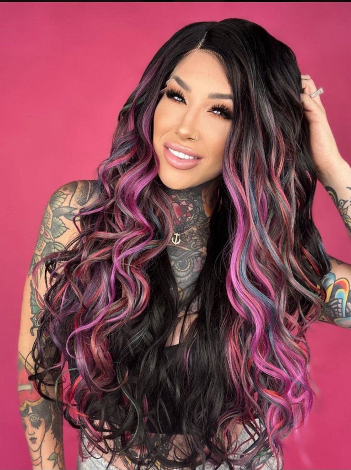 Rebel Gypsy “Water and dust” Human Hair blend wig New