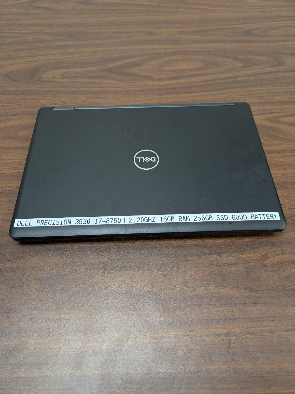 Dell Precision 3530 I7-8750H 2.20GHz 16GB Ram 256GB Ram Good Battery