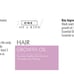 Hair Growth Oil and butter Custard