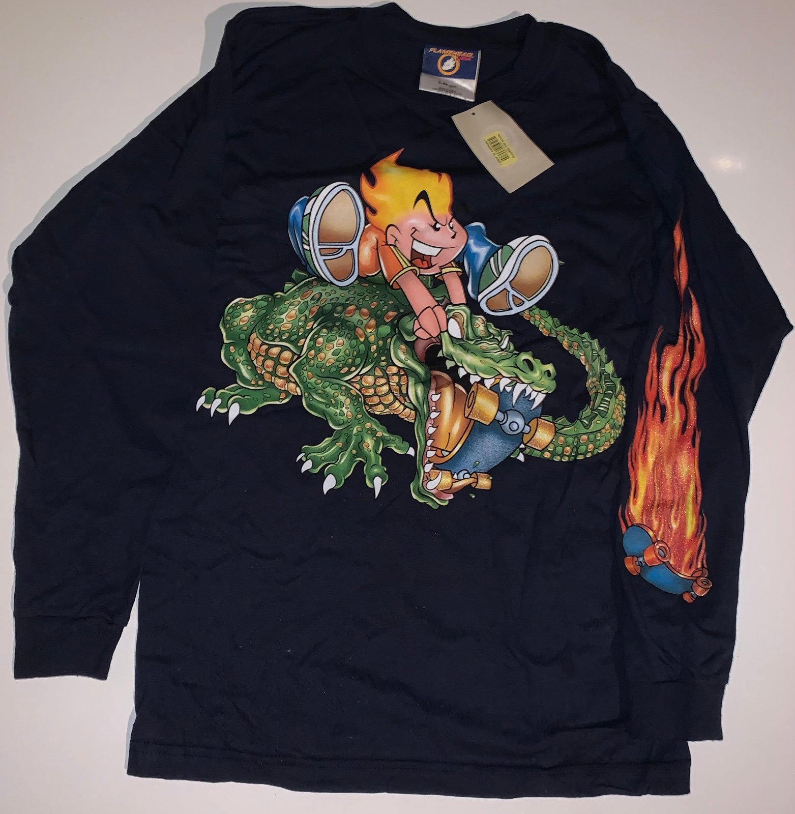 FLAMEHEAD USA Long Sleeve Shirt NWT