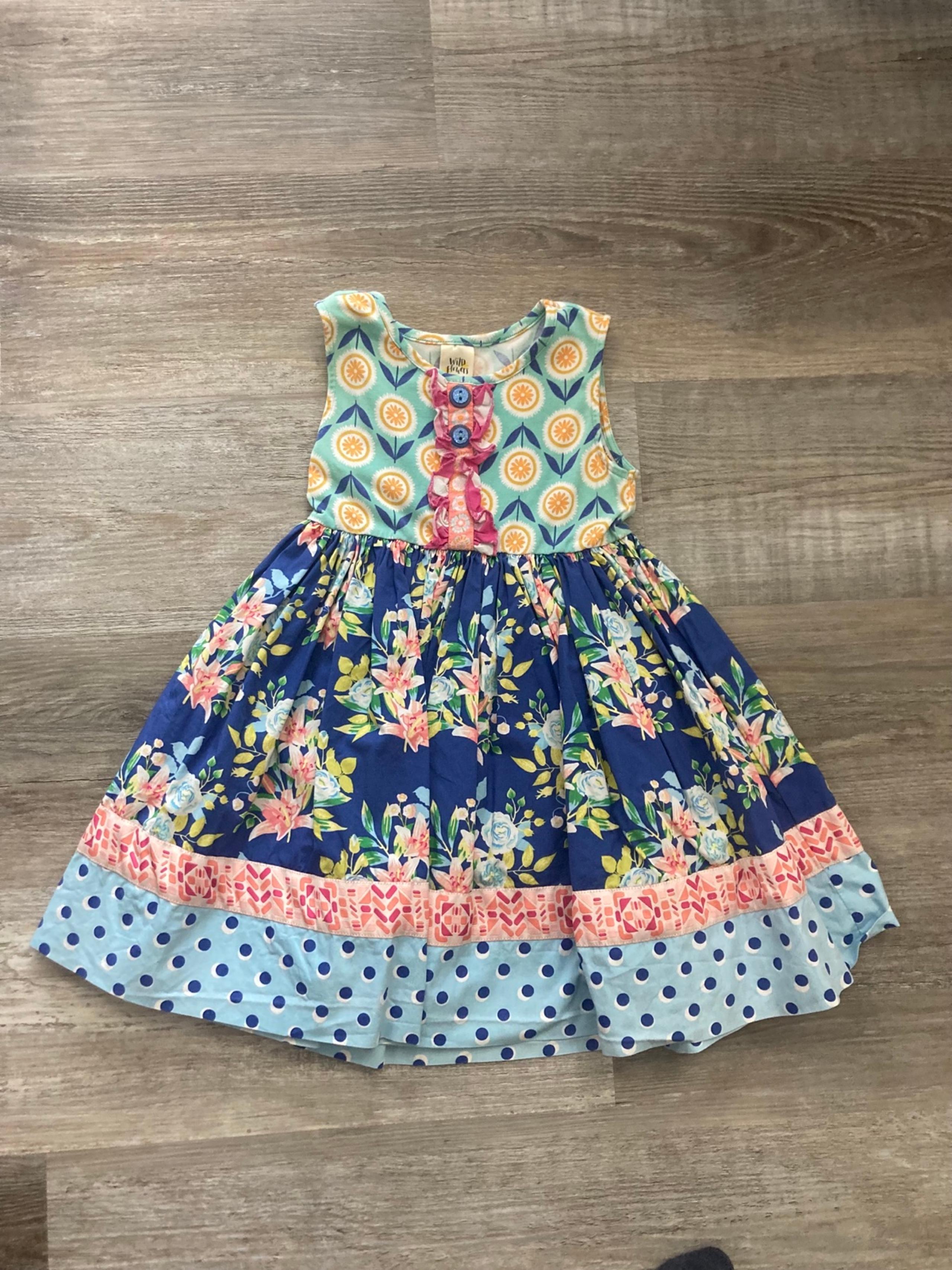Size 4 wildflowers dress