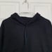 NWT Ziller Charcoal Gray Hooded Wool blend Sweatshirt