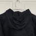 NWT Ziller Charcoal Gray Hooded Wool blend Sweatshirt